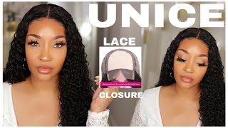 Bomb Jerry Curly Wig| Affordable Human Hair Lace Front Wig| Ft. Unice Hair