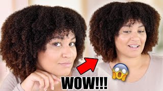 Finally An Affordable Natural Hair Wig For Beginners! Ft. Curls Curls