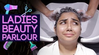 Types Of Employees At Every Ladies Beauty Parlour | Mostlysane