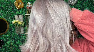 Best Gray Hair Wig| New Working Girl Unit Michelle| How To Customize A Gray Hair Wig