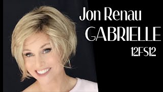 Jon Renau Gabrielle Wig Review | 12Fs12 Malibu Blonde | Styling!