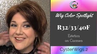 Wig Color Spotlight:  R32/33/40F By Estetica (On Carmen)