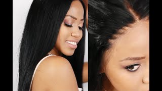How To Dye Your Wig Black Without Staining The Lace | Detailed Tutorial Ft. Alipearl Hair