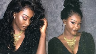 How To: Customize | Tint A Lace Frontal For Dark Skin + Make A 360 Lace Wig
