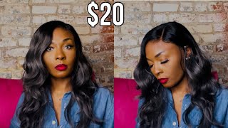 $20!?! Perfect Gray Hair! Zury The Dream Freeshift Wig Dr Free-H Cony