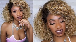 All New Cap "Mln43" Lace Front Wig By Chade New Born Free Magic Lace Color Dyx/Sugar Blond
