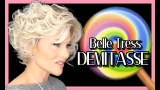 Belle Tress Demitasse Wig Review | Bombshell Blonde | Summer Curls! | Styling & Cute New Readers!