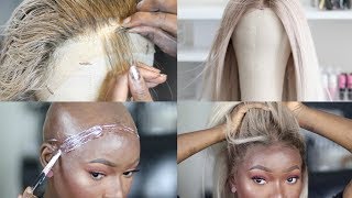 Blonde Lace Frontal Customize Wig | Start To Finished | Shalom Blac