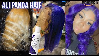 Watch Me Customize This 613 Amazon Wig (Dye, Pluck & Tint) | Ali Panda | Tatim