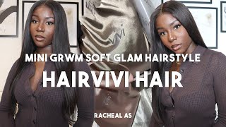 Mini Grwm - Hairvivi Hair: Perfect Style For A Soft Glam Look | Racheal As