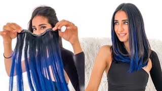 Coloured Hair Extensions | Colour Your Hair Without Damaging It | 100% Human Hair Extensions India