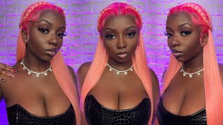 Strawberry Shortcake Hair  | Color + Frontal Wig Install | The Love Series Season Finale
