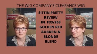 The Wig Company'S Clearance Wig Sittin' Pretty Wig Review Color F33/263