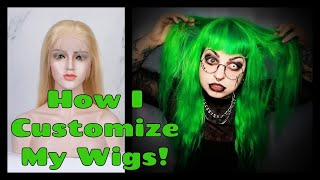 Budget Human Hair Wig Dye And Style Chit Chatterness // Emily Boo