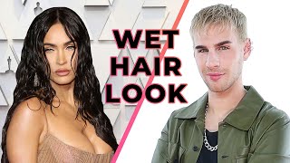 How To Easily Achieve The "Wet Hair" Look