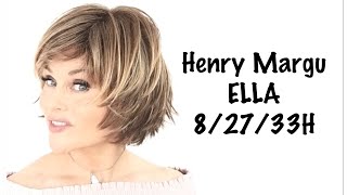 Henry Margu Wig Review Ella In 8/27/33H - All About Henry Margu Colors!