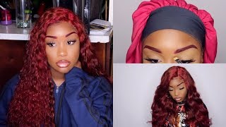 How To Get Red Eyebrows  + How I Colored My Curly Hair | Eayon Hair
