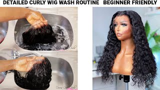 How To Properly Wash And Care For Your Curly Hair Wig For Long Lasting Result | Ogc  Ft Luvme Hair