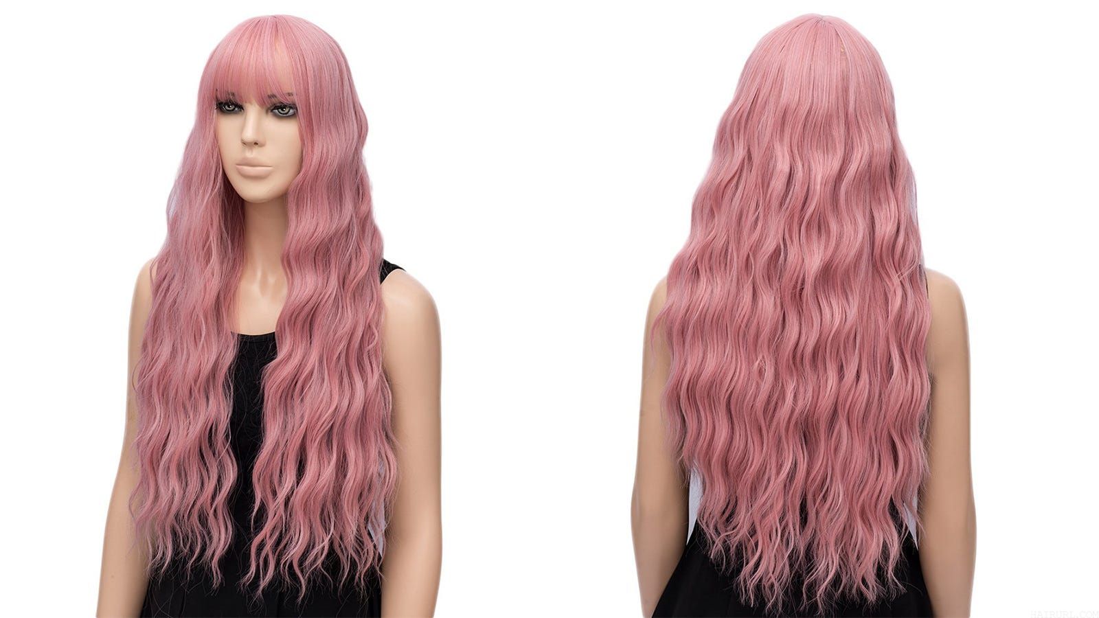 Go for a long, ultra-wavy style with this Netgo wig.