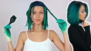 Dyeing My Hair Emerald Green