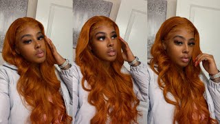 Beautiful Ginger 220% Density 26 Inch Lacefront Wig | Ft. Hermosa Hair