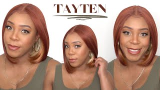 Outre Color Bomb Synthetic Hd Lace Front Wig - Tayten --/Wigtypes.Com