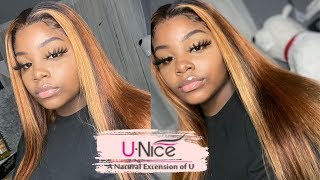 How To Add Honey Blonde Highlights To Any Wig Fast | Ft. Unice Hair
