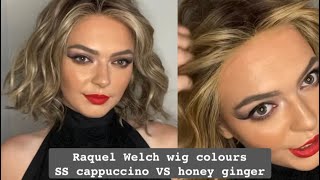 Raquel Welch Wig Colours: Ss Cappuccino Vs Honey Ginger | Chiquel