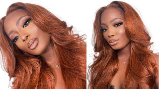 Watch Me Colour, Style & Install This Wig Ft Nadula Auburn Wig | 13 X 4 Lacefront Wig