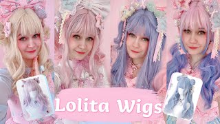 Colorful Lolita Wigs  | Kawaii Cosplay & Lolita Wig Unboxing | Softshes
