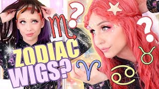 The 12 Zodiac Signs As Hair!? | Wig Review: Youvimi Constellation Series