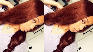 How I Dyed My Hair Copper/Auburn With No Bleach | Ft. Lavy Hair