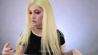 How To Dye A Human Hair Wig | Color613 To Mixed Blue