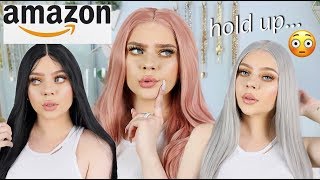 Testing Cheap Wigs From Amazon!