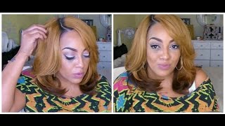 How To Make Dark Roots On Your Synthetic Lace Wig Sensationnel Goldie