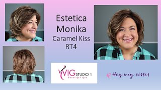 Estetica Monika Wig Review | Caramel Kiss Rt4 | Denise Sheets