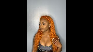 Ginger Hair Color  | 613 Deep Wave Ft. Alipearl Hair | Baby Fendi