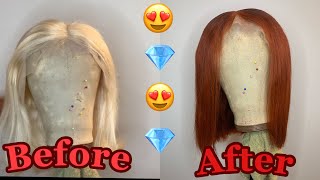 Dye Hair Copper Brown | Water Color Method | Ft Monstar Hair ( Aliexpress )