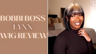 Colored Roots Trend | Bobbi Boss | Synthetic Lace Part | Wig Review | Lynx | Ft Ebonyline