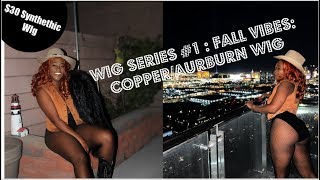 Wig Series #1: Affordable  Copper & Auburn Synthetic Wig~Meg The Stallion Inspiration