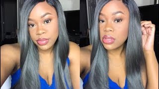 Popping $30 Grey Wig! | Zury Sis Dream Free Shift Synthetic Wig – Bona | Divatress