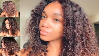 Fall Hair Color 2020  Using 40 Volume Developer  Ft. Isee Hair Mongolian Kinky Curly (No Bleach)