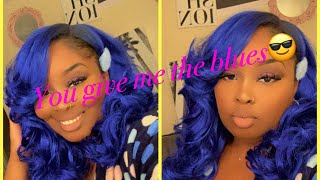 How To Give A Color Synthetic Wig Dark Roots  #Hair