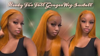 The Perfect Fall Ginger Wig Install |20” Hairbyjaycollections 13X6 Frontal Wig |Jay Monaee