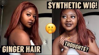 How I Dyed A Synthetic Wig Ginger!