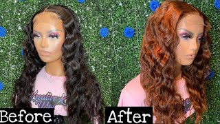 Wig Transformation: The Perfect Copper/ Auburn Hair For Women Of  Color ❤️
