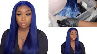 How To Dye 13*6 Hd Swiss Lace Front Wig Hair Using Water!!!  X Neflyonwigs