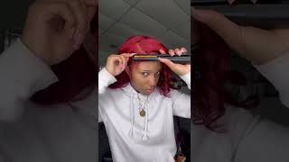 Really?? This Is Color Wig Review! She Installed Our Color Wig With Unique Edges!| Ft. Wavymy Hair