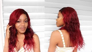 How To Dye Your Hair Burgundy/Red From Black Without Bleach At Home