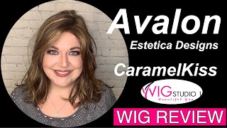 Estetica Avalon Wig Review | Caramel Kiss | Wiggin With Christi